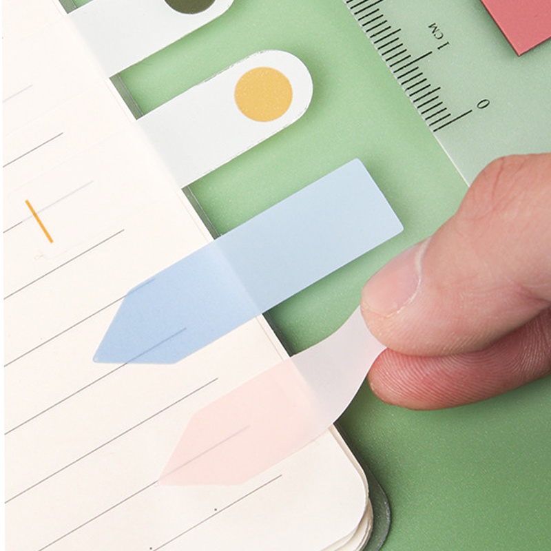 Giấy Dán Ghi Chú Nhiều Màu Trong Suốt Chống Thấm Nước Mua 1 Tặng 1 Tiện Dụng