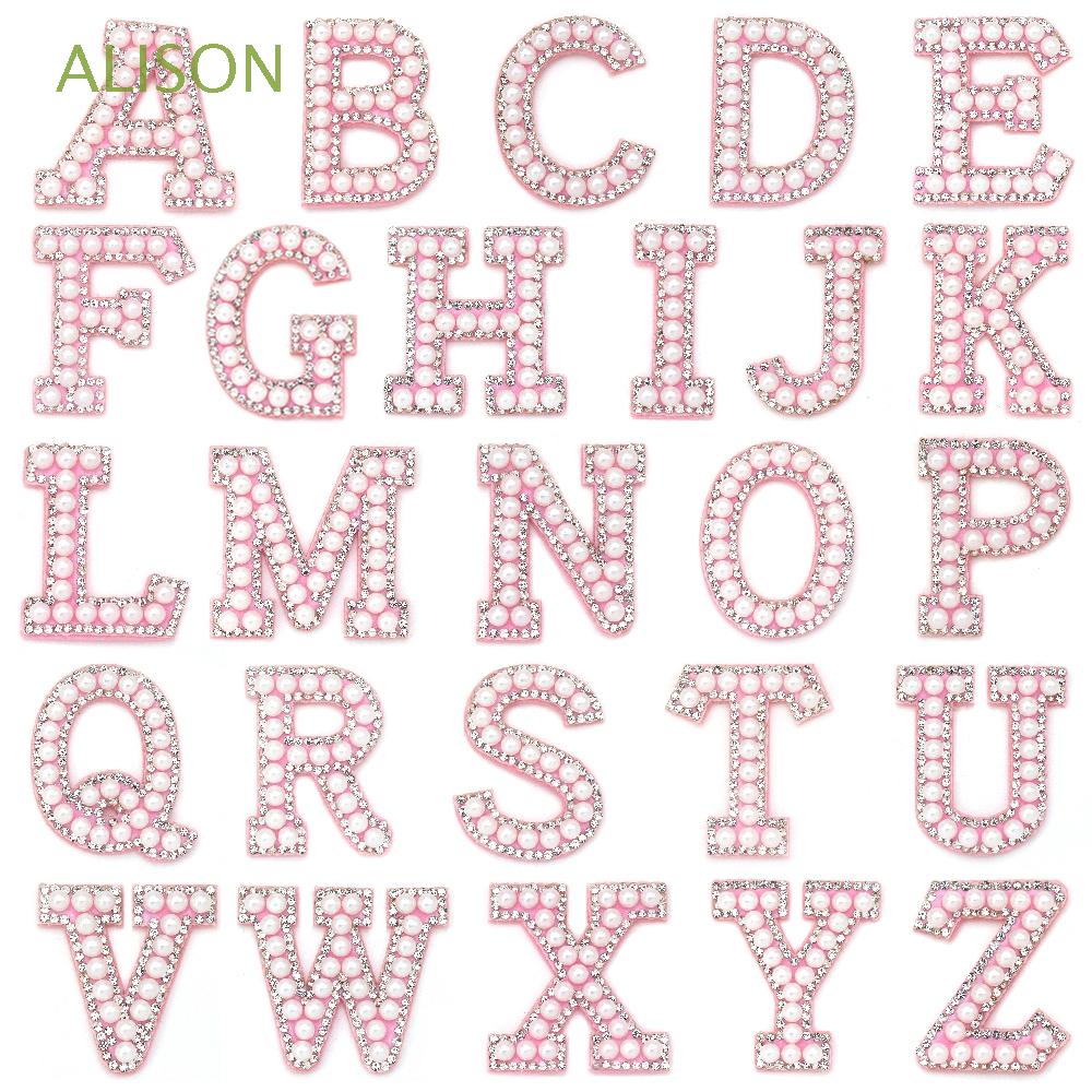 Miếng Dán Trang Trí Quần Áo Hình Chữ Cái | BigBuy360 - bigbuy360.vn