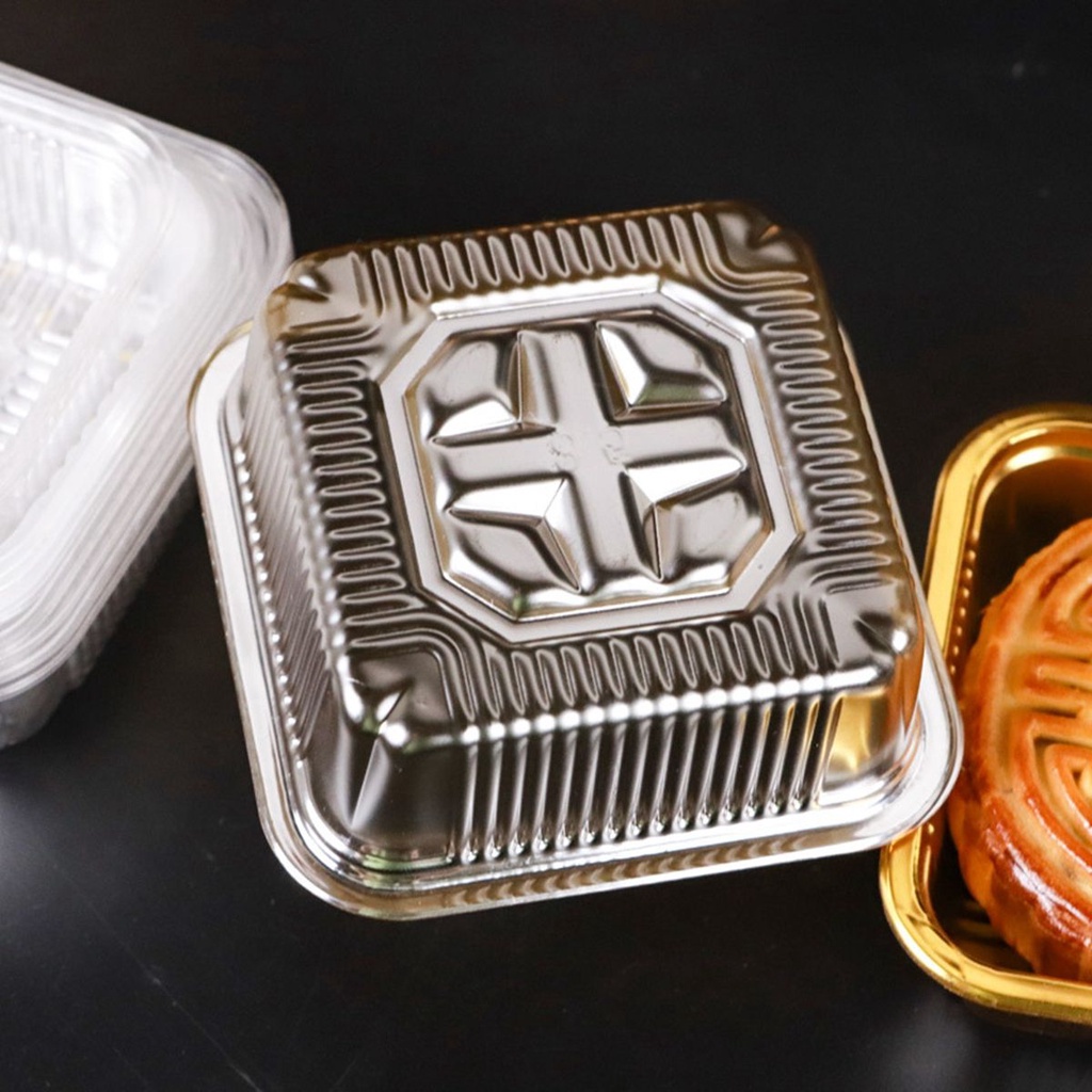 Set 100 Giá Đỡ Bánh Trung Thu Bằng Nhựa Nhiều Màu Dùng Một Lần