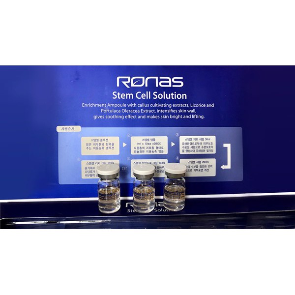 RONAS TINH CHẤT TẾ BÀO GỐC hàng chính hãng có mã QR