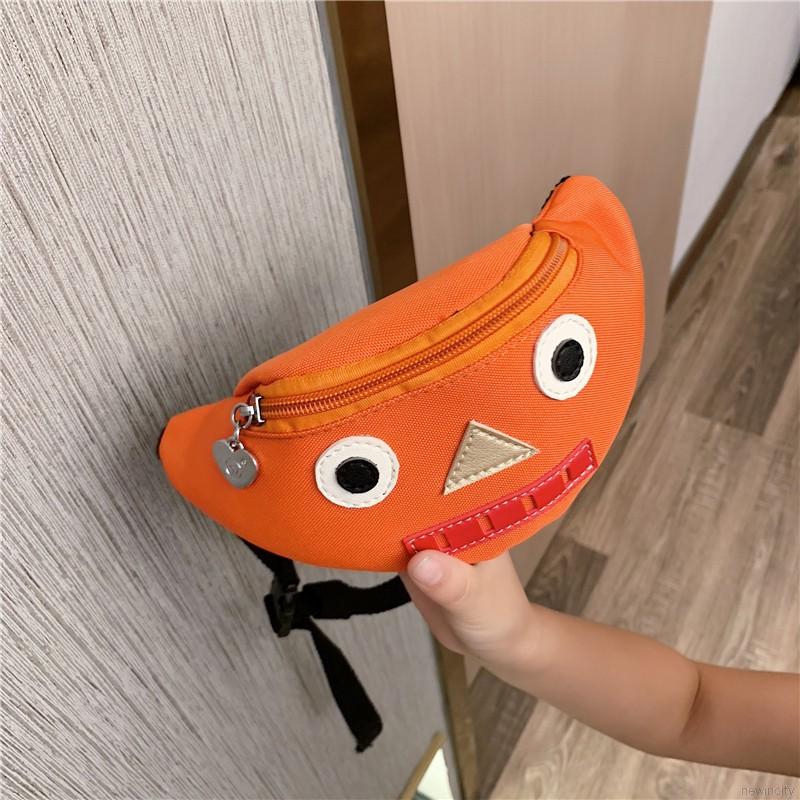 Túi đeo chéo họa tiết hoạt hình dễ thương cho bé phong cách Hàn Quốc