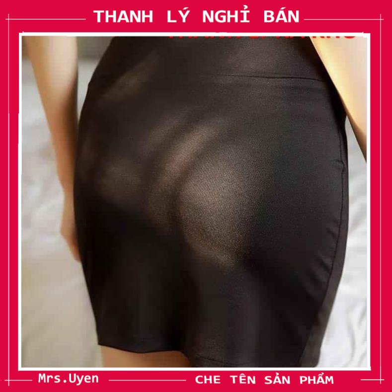 Bộ đồ ngủ nữ cosplay sexy tiếp viên gợi cảm, thư kí dam dang, áo croptop + váy ngủ bó sát TK003 | BigBuy360 - bigbuy360.vn