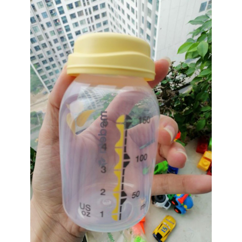 Bình trữ sữa USA 150ml logo in màu chính hãng