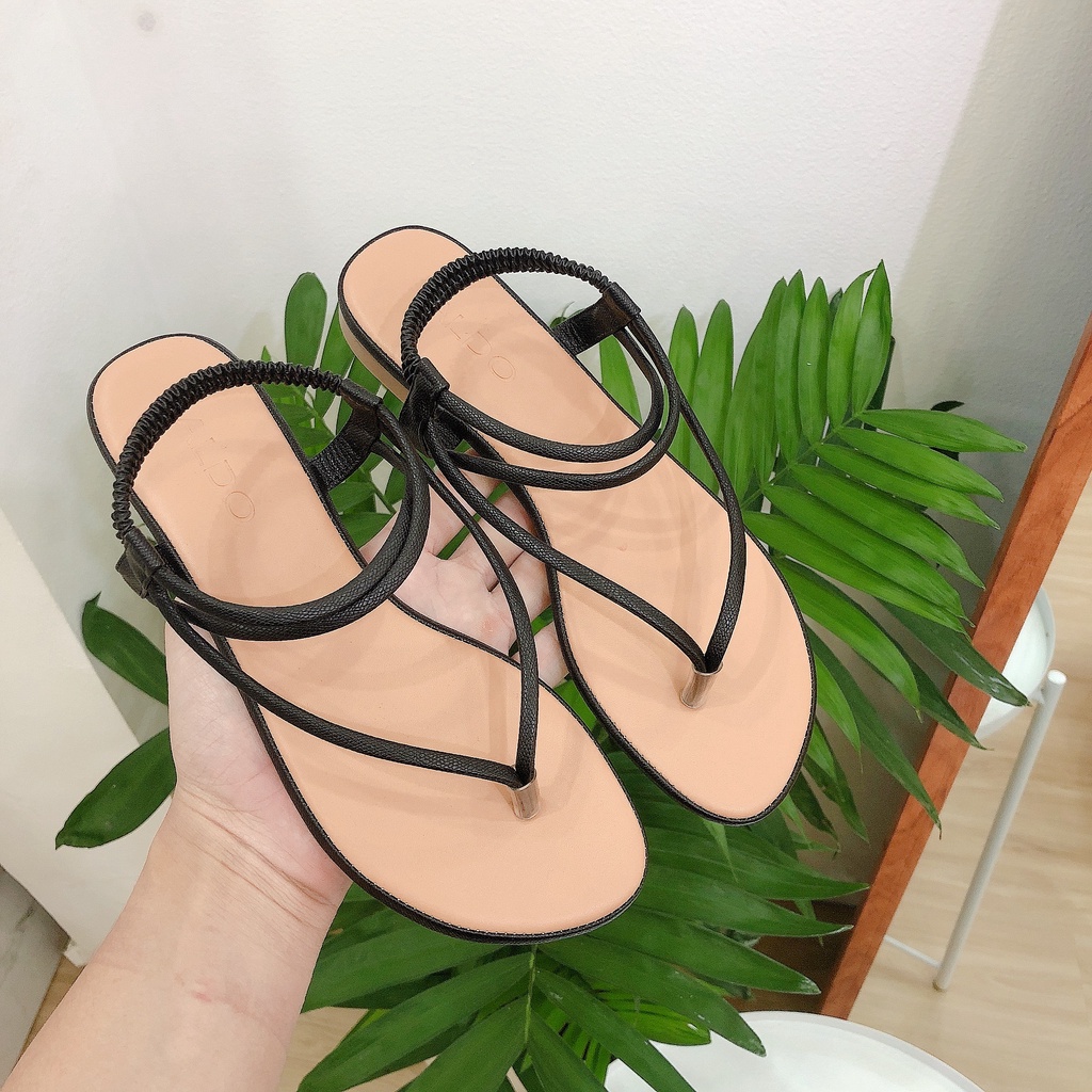 Giày Sandal Trệt Nữ Xỏ 1 dây VNXK