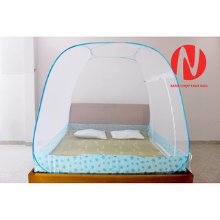 Màn chụp tự bung vili hàng Việt Nam không đáy 1,8m x 2m CÓ ĐỈNH RỘNG