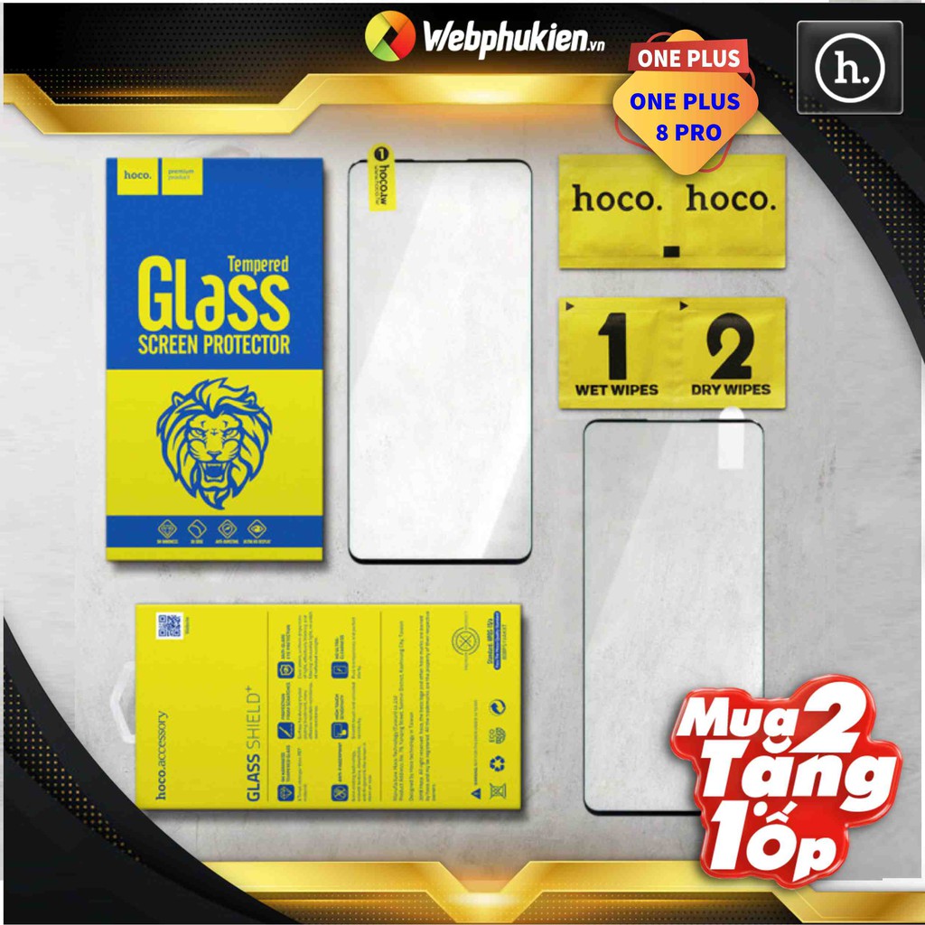 Kính cường lực cho ONE PLUS 8 PRO hiệu HOCO