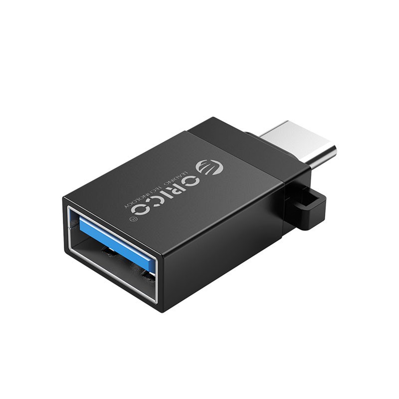 Đầu chuyển OTG Type-C to USB 3.0 ORICO UT01 UT02 5Gbps | Vỏ nhôm có móc khoá