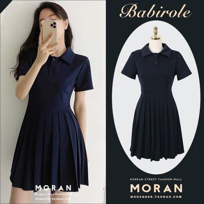 BÁN SỈ VÁY POLO CỔ ĐỨC CHÂN XẾP LY CHO NỮ | BigBuy360 - bigbuy360.vn