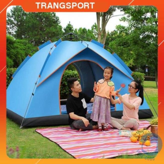 Lều du lịch, lều phượt cắm trại dã ngoại vải dù 2 lớp chống muỗi chống nắng mưa khi đi cắm trại