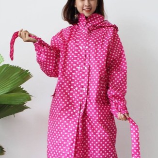 Áo mưa Padersuy - Chấm bi hồng