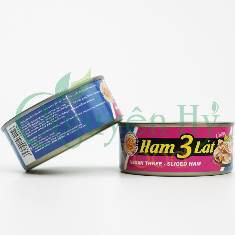 Ham 3 Lát Chay Âu Lạc _ 150g (Đồ hộp chay Âu Lạc _ Thực phẩm chay)