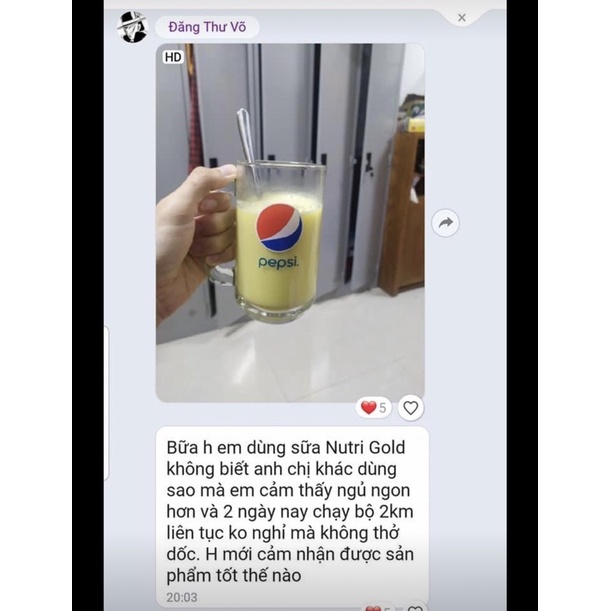 Sữa nghệ tăng cân Dr. Nutri Gold dinh dưỡng cho bệnh nhân hậu phẫu người suy dinh dưỡng lâu năm