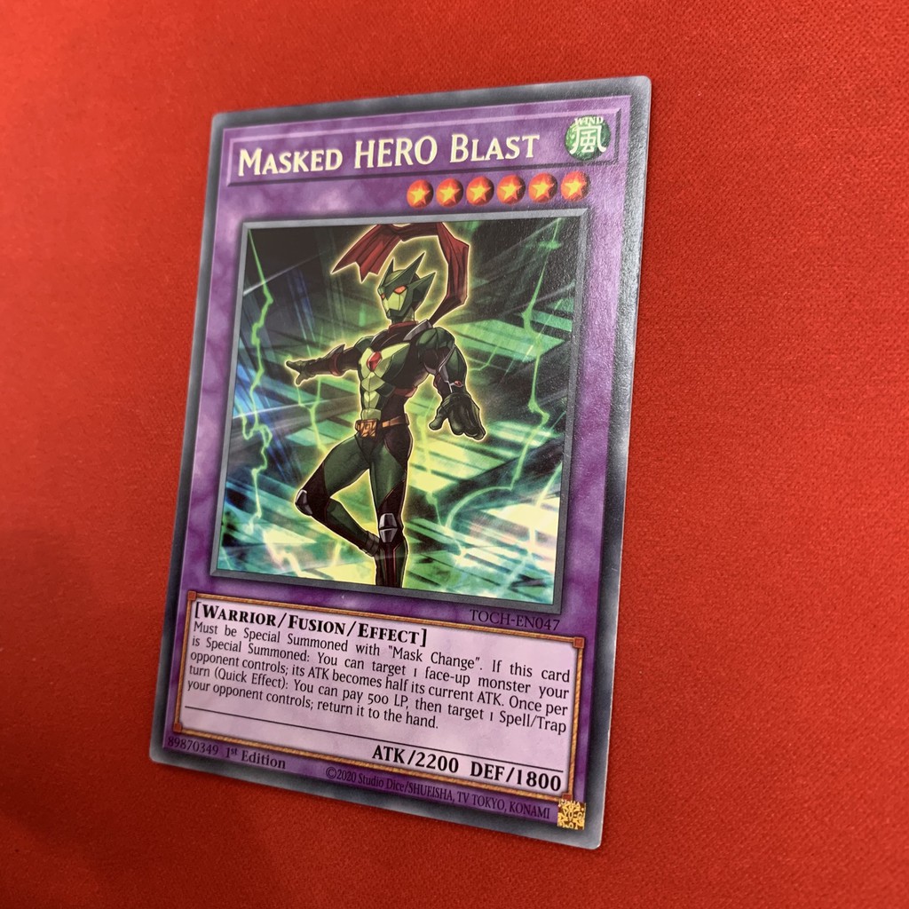 [EN][Thẻ Bài Yugioh Chính Hãng] Masked Hero Blast