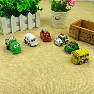 BỘ 6 chiếc ô tô đồ chơi chạy bằng dây cót nhỏ xinh cho bé