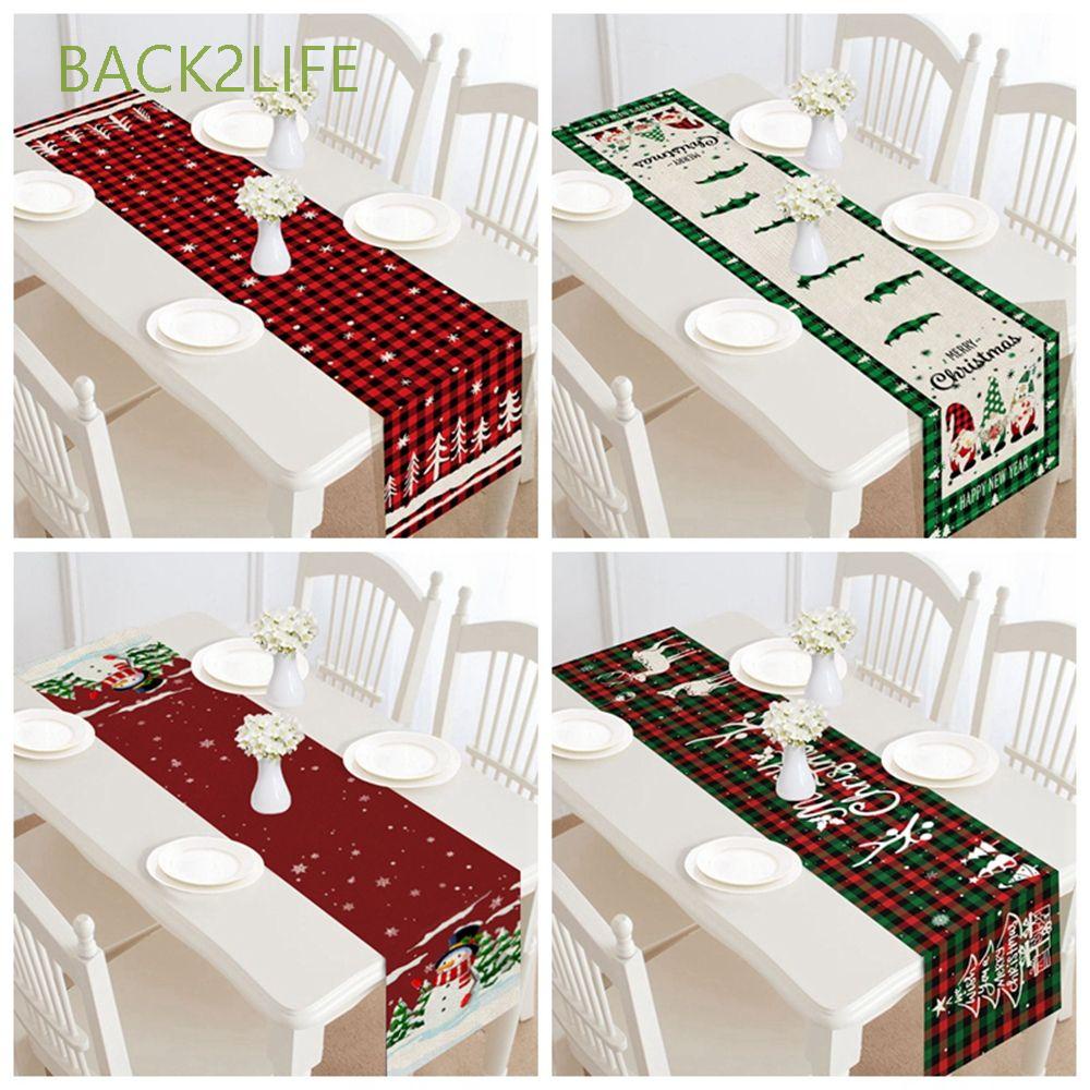 Khăn trải bàn vải lanh px Giáng sinh chất lượng cao