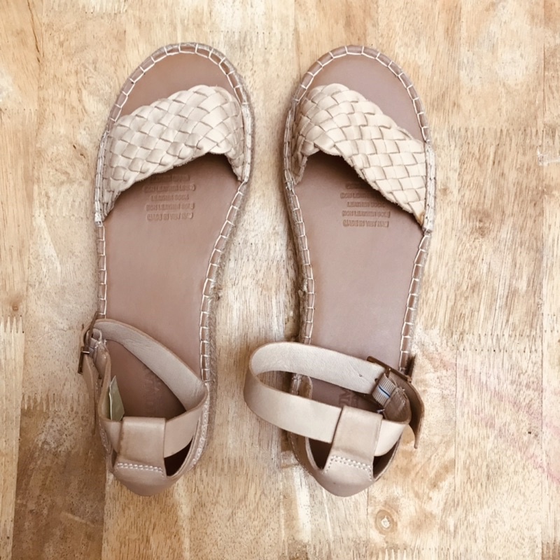 Sandal đế cói HUMAN xuất xịn