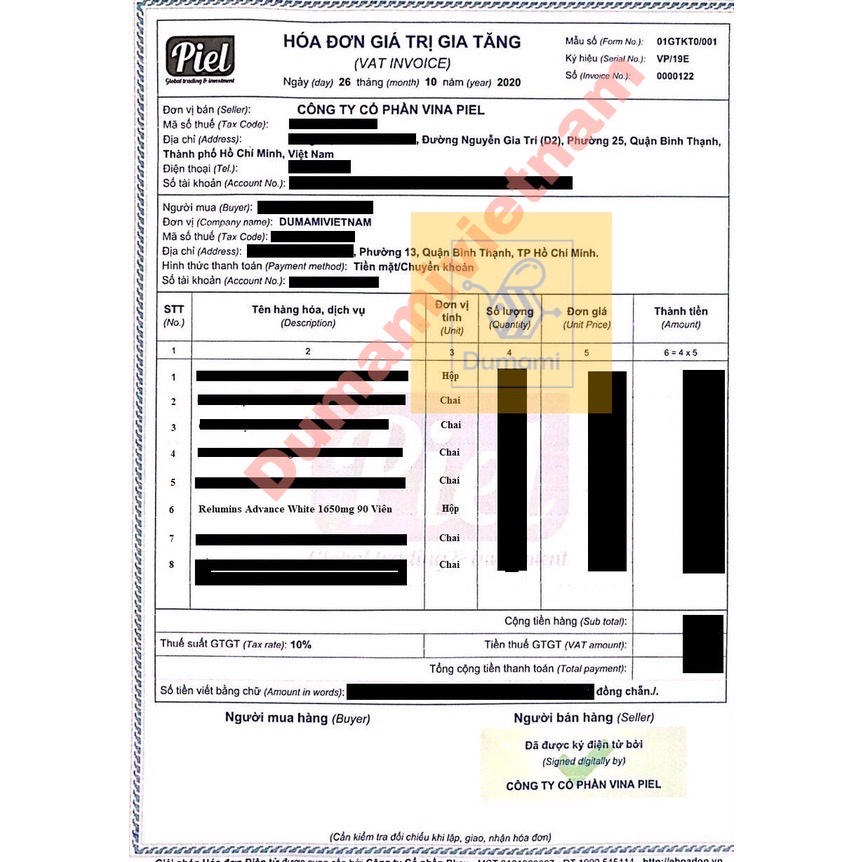 Viên Uống Siêu Trắng Da Relumins Advance White 1650mg Của Mỹ 90 Viên.