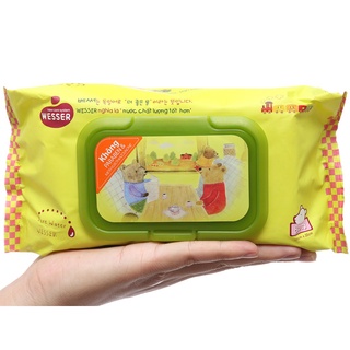 Khăn giấy ướt AN TOÀN Wesser 80t