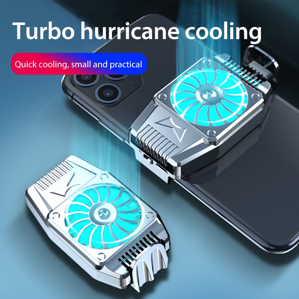 Quạt Tản Nhiệt Cổng USB Cho Điện Thoại 4 Inch - 6.7 Inch Thiết Kế Tiện Dụng