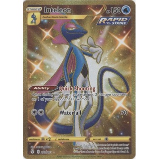 Thẻ Bài Pokemon Inteleon - 227/203 - Secret Rare