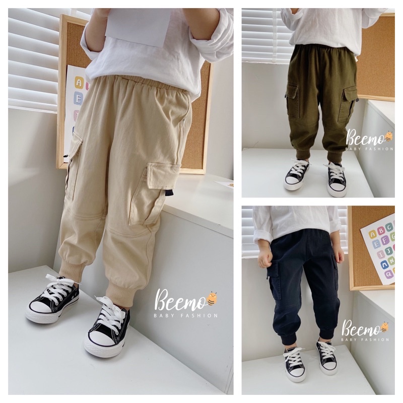 Quần kaki túi hộp classic cực cool ngầu cho bé