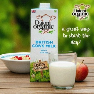 SỮA TƯƠI HỮU CƠ NGUYÊN KEM DAIONI 1 lit. hsd tháng 1/2022