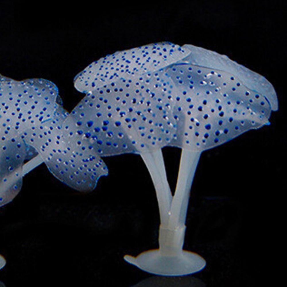 San Hô Silicone Màu Huỳnh Quang Dùng Trang Trí Bể Cá