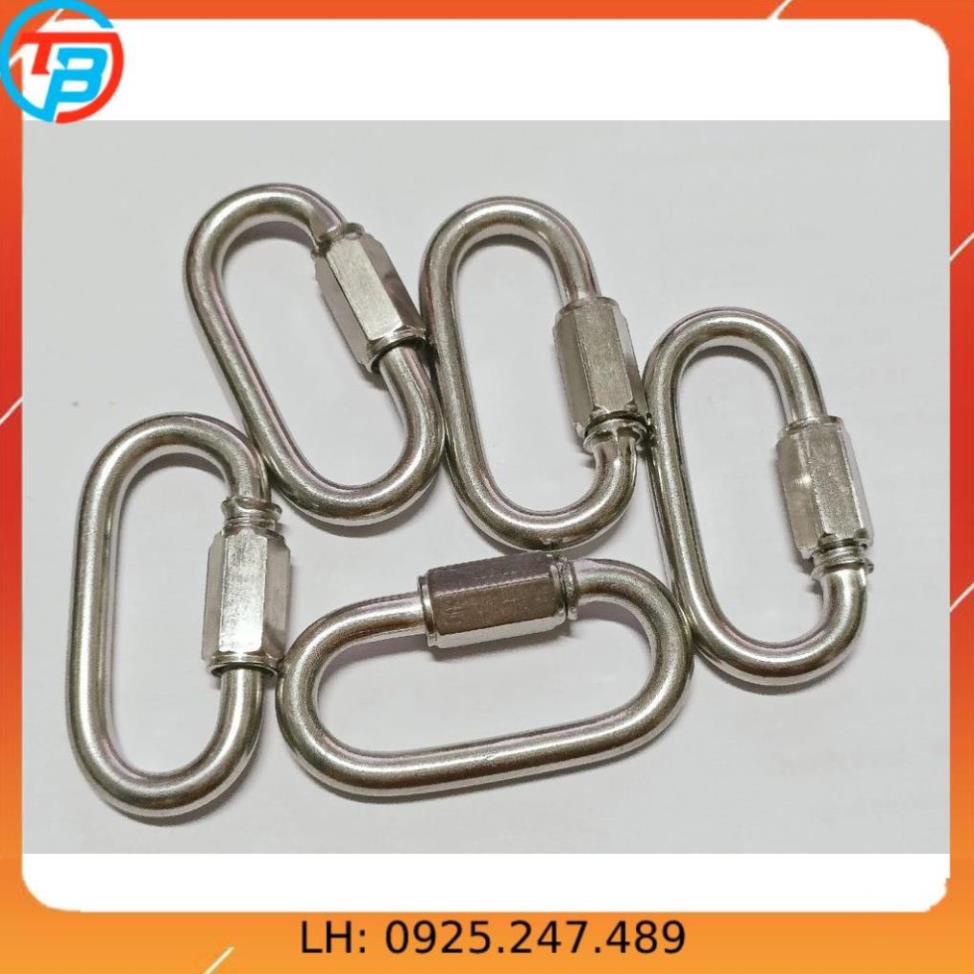 Nối xích, khóa xích INOX [ Phi 6mm ] CÁP THÉP Thái Bình VinàN