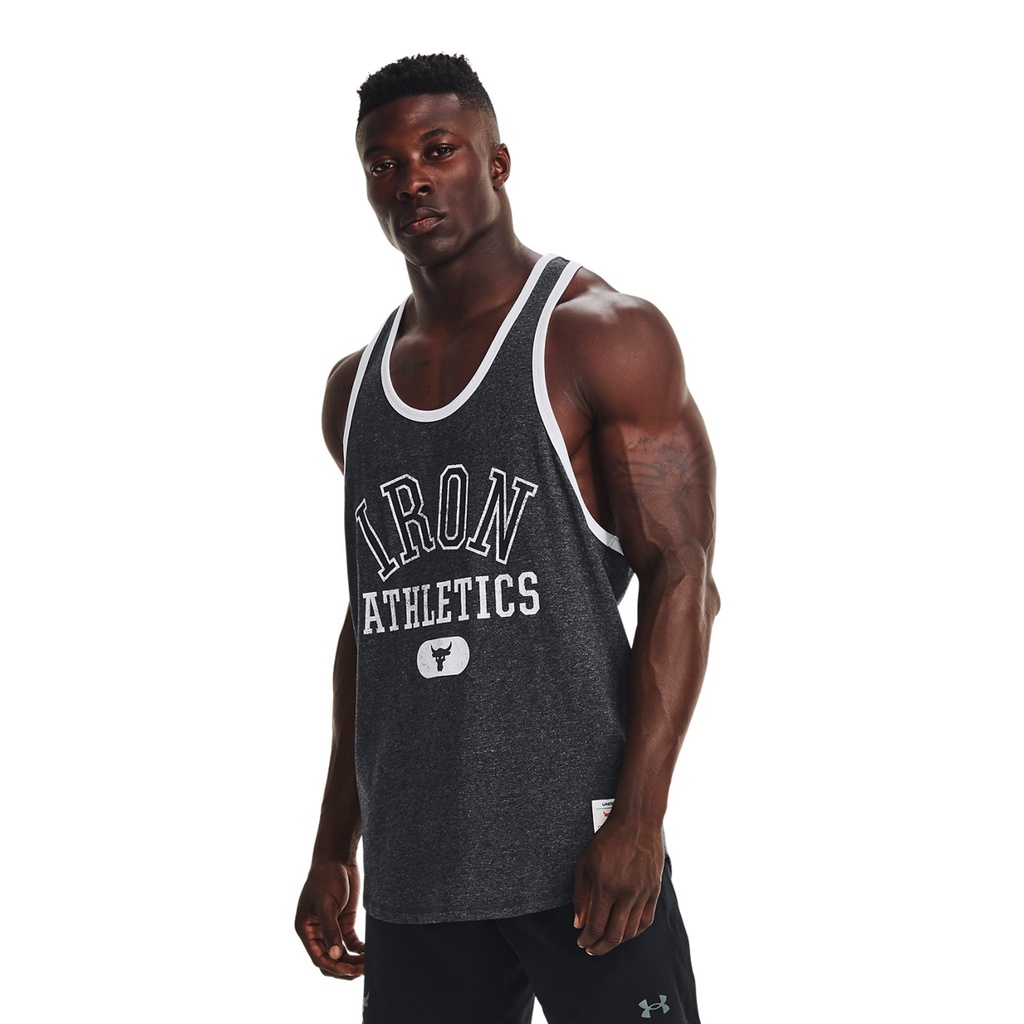 Áo ba lỗ thể thao nam Under Armour Project Rock Muscle Tank - 1369608-001