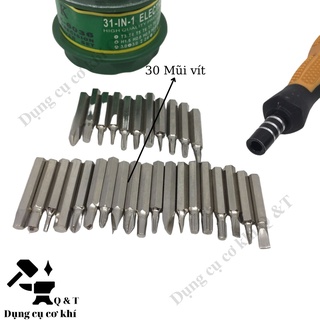 Bộ tua vít đa năng ,Tô vít cốc 31 chi tiết