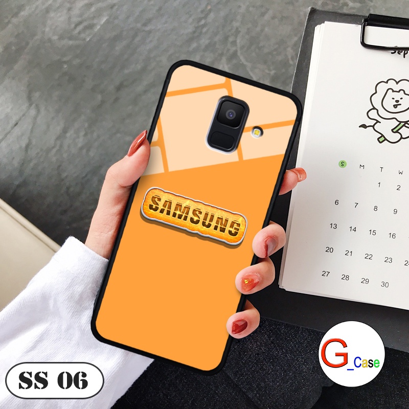 Ốp lưng kính 3D Samsung Galaxy A6 2018