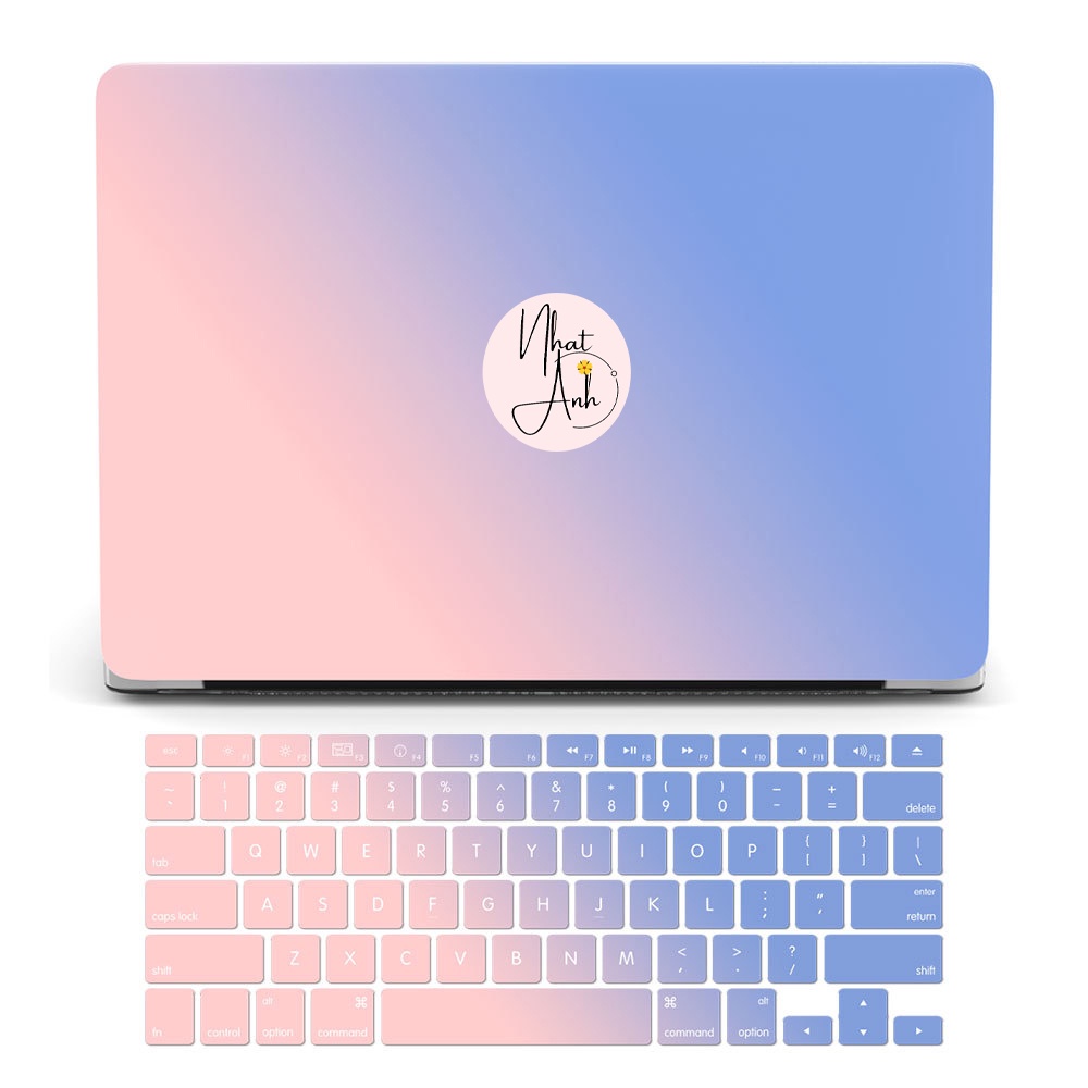 Case, Ốp + Phủ phím cho Mácbook Tặng Nút Chống Bụi + Khăn Lau Màn Hình Chuyên Dụng - BH 12 Tháng