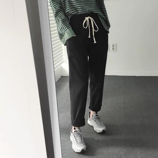 Quần Kaki Baggy túi hộp