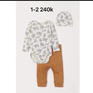 Set 3 chi tiết sz 1-2 HM kid