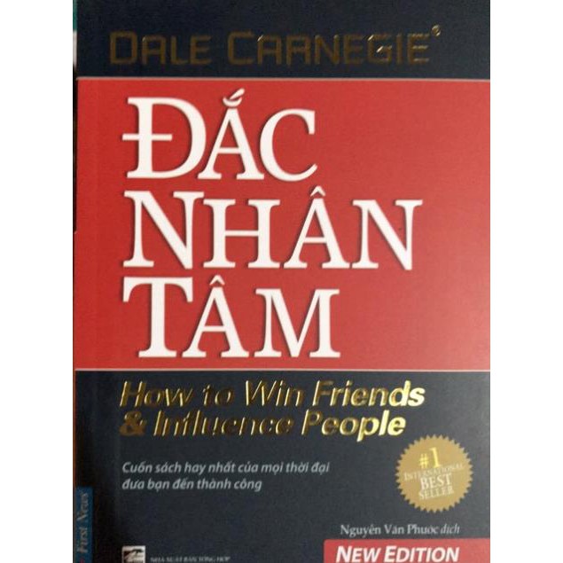 Sách - Đắc Nhân Tâm - Dale Carnegie (Khổ Lớn - Tái Bản 2021)
