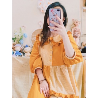 GIẤY RẬP đầm baby doll [ Không phải đầm may sẵn]