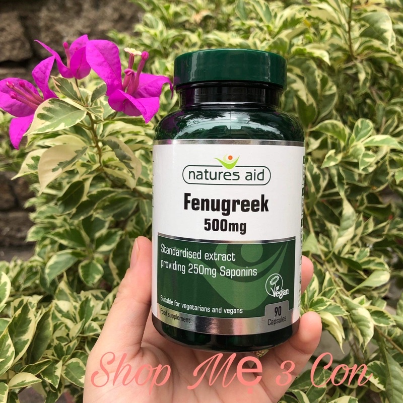 Cỏ lợi sữa Fenugreek chính hãng Uk