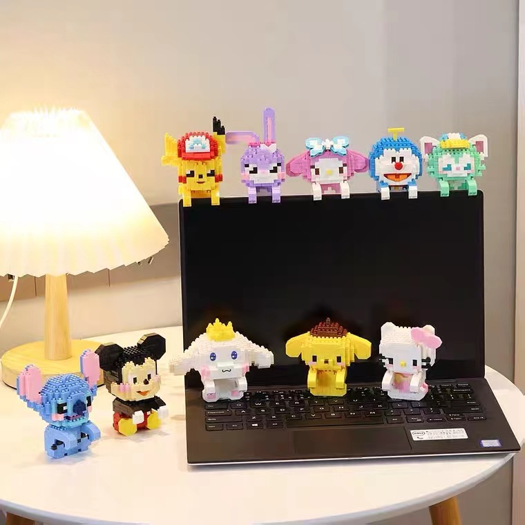 Mô Hình Đồ Chơi Lắp Ráp Hoạt Hình Cỡ Nhỏ P1123-1134
