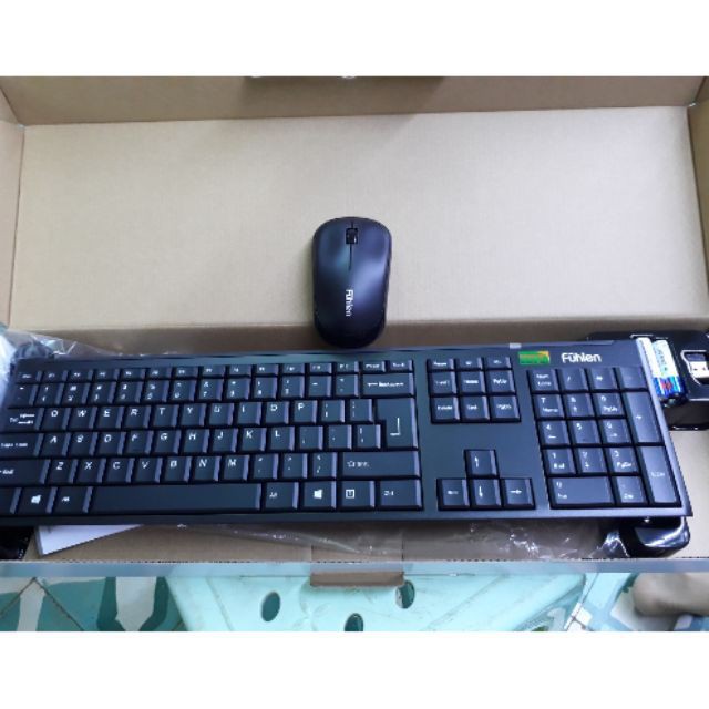 Bộ Bàn Phím Và Chuột Không Dây Fuhen-Bảo Hành 12 Tháng | BigBuy360 - bigbuy360.vn