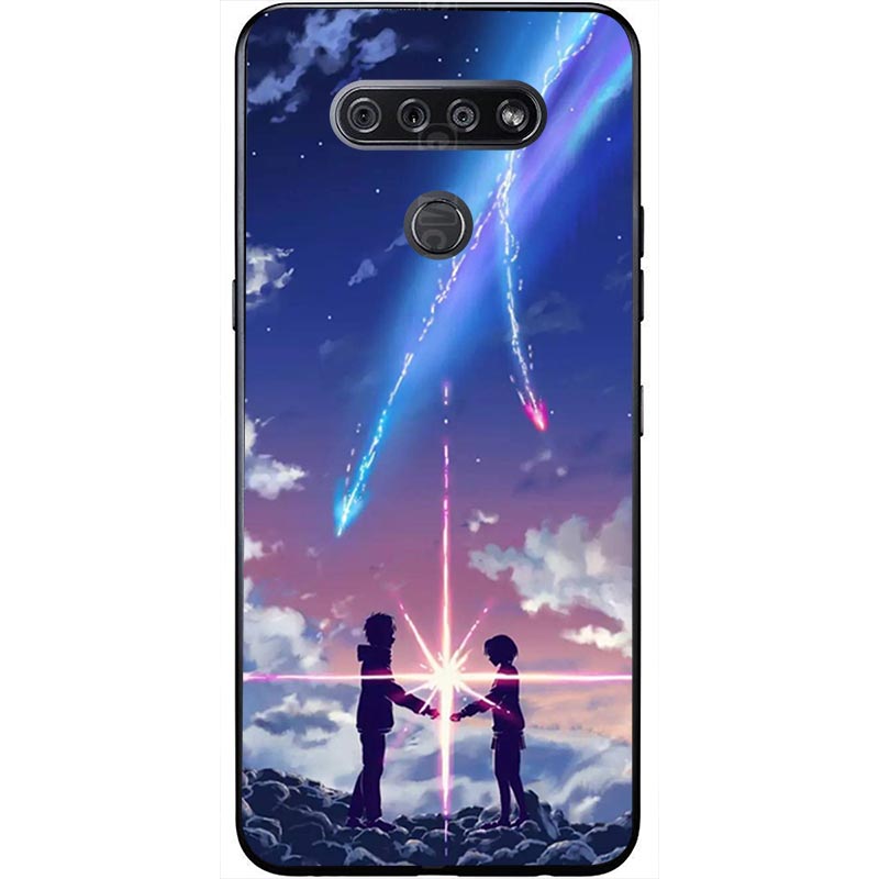 Ốp Ốp Điện Thoại silicone Mềm Cho lg k51 / lmk500um / lg q51 / lm-q510n / q510