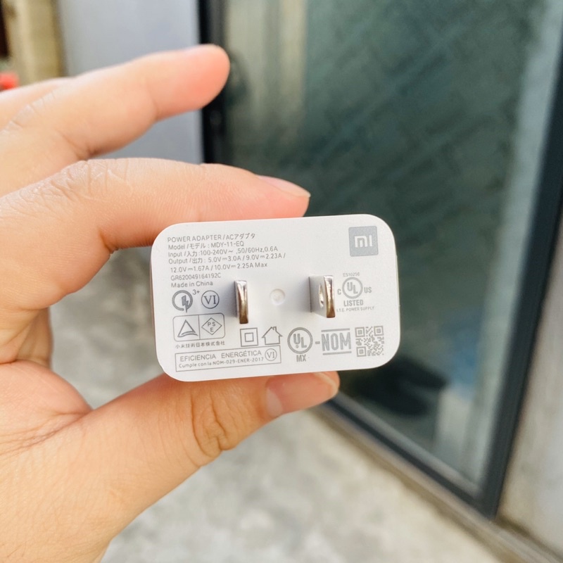 Củ Sạc Xiaomi 22,5w sạc nhanh cho Xiaomi Redmi poco hỗ trợ từ 18w - 22w mới 100% chính hãng Mã MDY 11 EQ