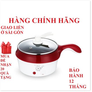 Nồi lẩu mini đa năng 2 tầng nhỏ gọn tiện lợi hàng chính hãng BH 12 tháng