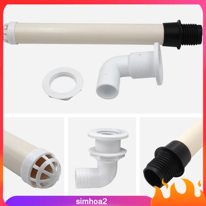 Ống thoát nước 90 độ 1-1/2" x 18" cho tàu thuyền | BigBuy360 - bigbuy360.vn