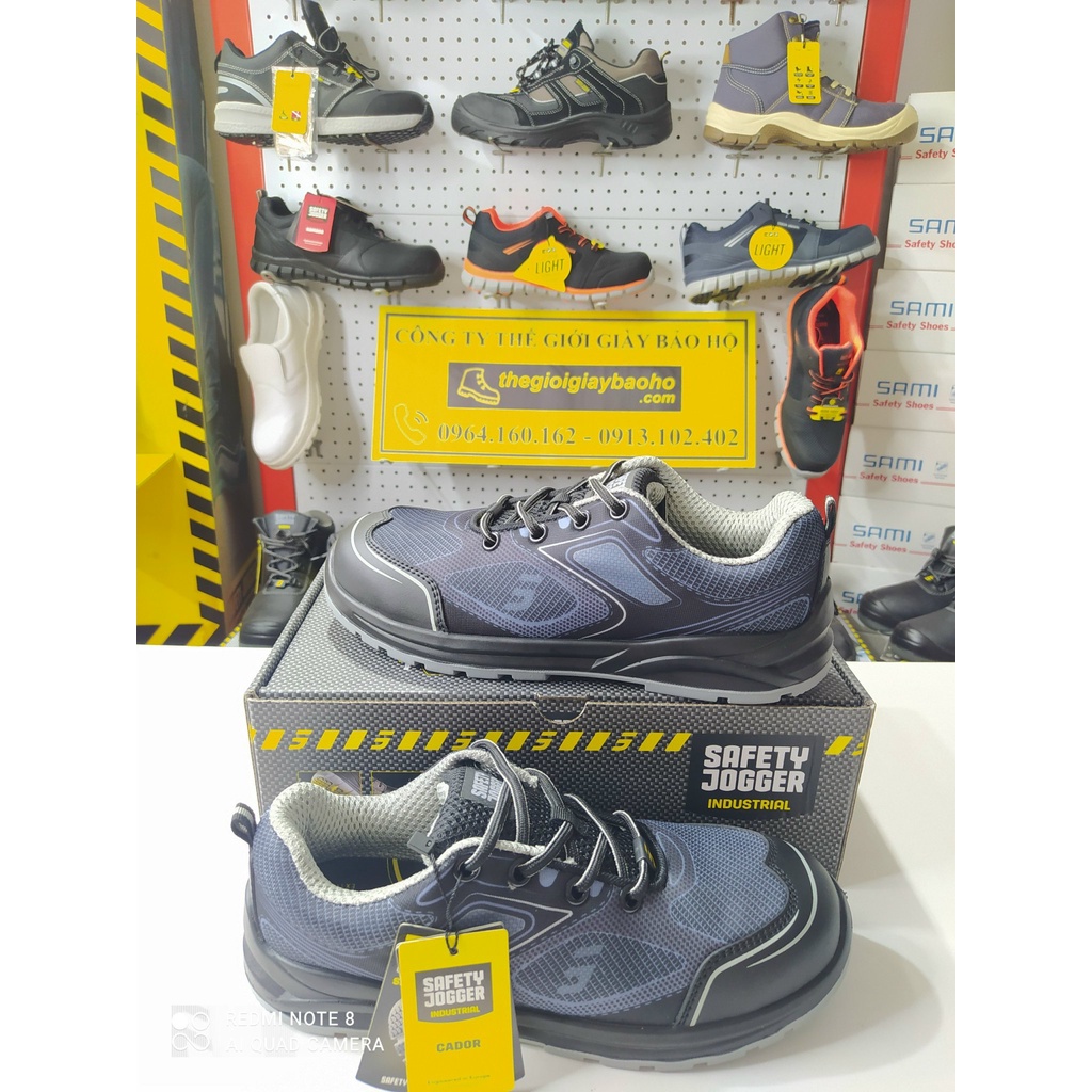[HÀNG CHÍNH HÃNG] Giày Bảo Hộ Lao Động Safety Jogger Cador, Trọng Lượng Nhẹ, Chống Dập Ngón, Chống Trơn Trượt | BigBuy360 - bigbuy360.vn