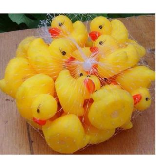 Túi 10 vịt con nhỏ thả bể tắm bể bơi cho trẻ em kêu chip chip