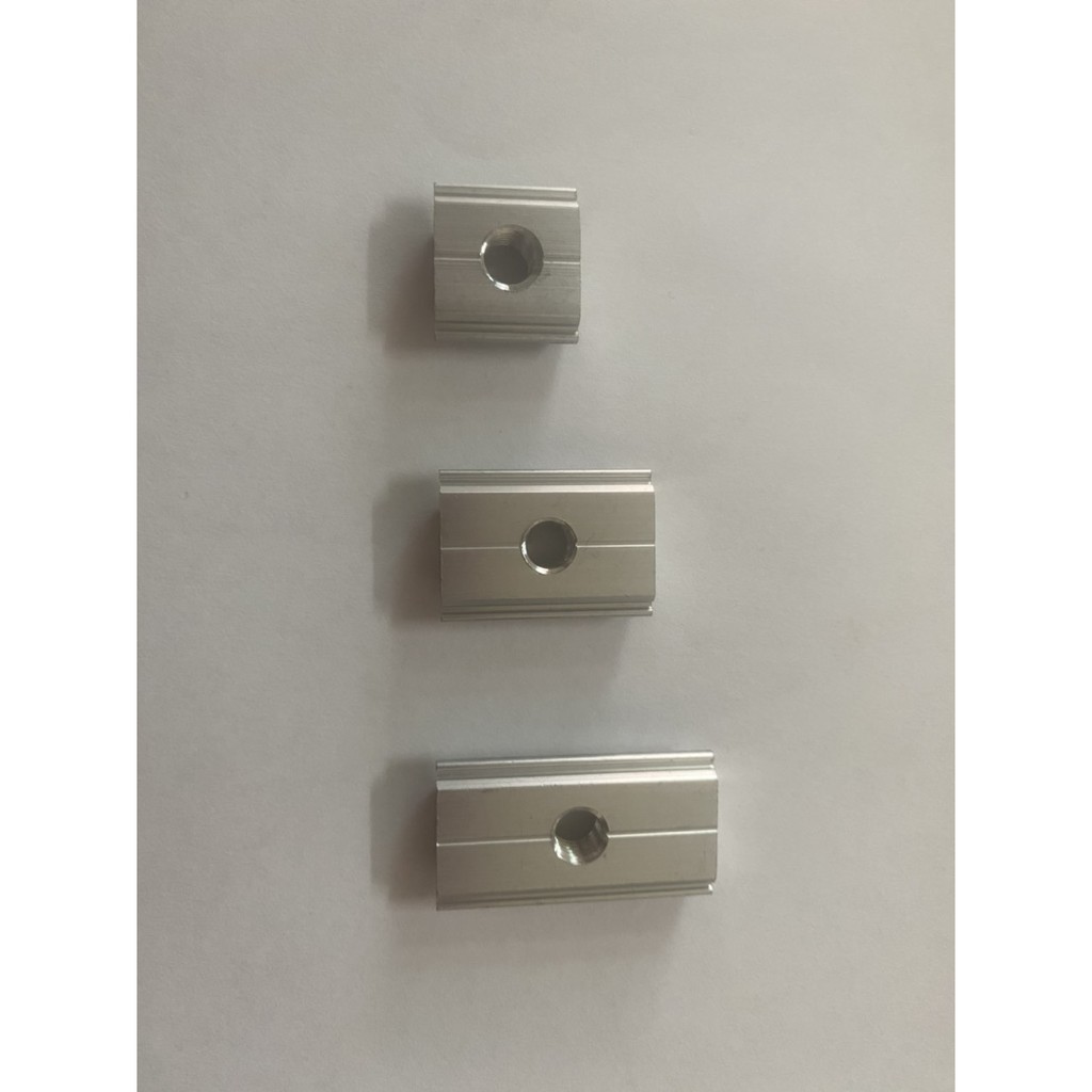 NUT nhôm Ren M8 Dành cho pát kẹp solar