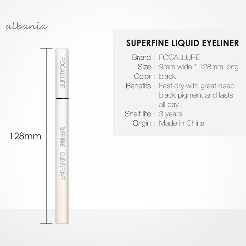 Bút kẻ mắt dạng lỏng FOCALLURE chống thấm nước không nhòe lâu trôi | BigBuy360 - bigbuy360.vn