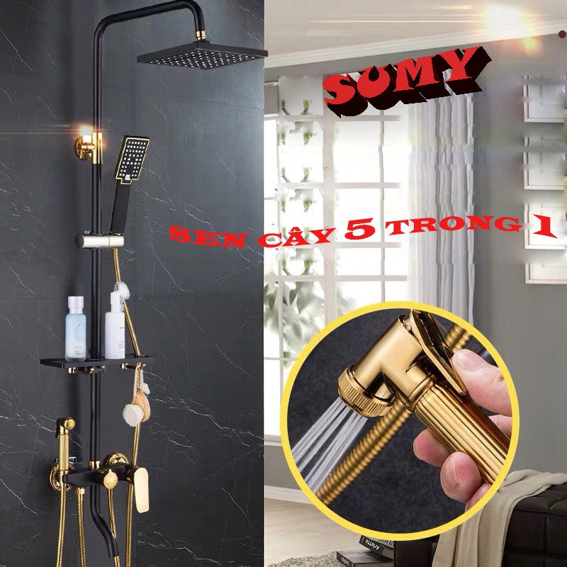 SEN CÂY TẮM NÓNG LẠNH SƠN TĨNH ĐIỆN ĐA NĂNG 5 TRONG 1 KMY-BG9302 thượng hiệu NGA