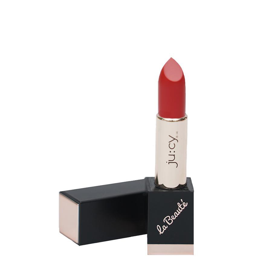 Son môi đẹp JU:CY La Beauté- Poppy Red Hàn Quốc chính hãng cao cấp