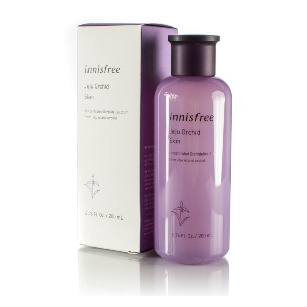 Nước Hoa Hồng Tăng Cường Khả Năng Phục Hồi Da, Giúp Làm Mờ Nếp Nhăn Innisfree Orchid Skin 200ml